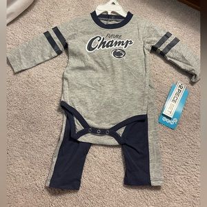 NWT-Penn State Baby Outfit